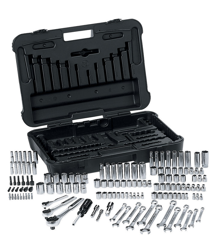 Craftsman 1/4 in. drive SAE 6 Point Mechanic\u0027s Tool Set 168 pc