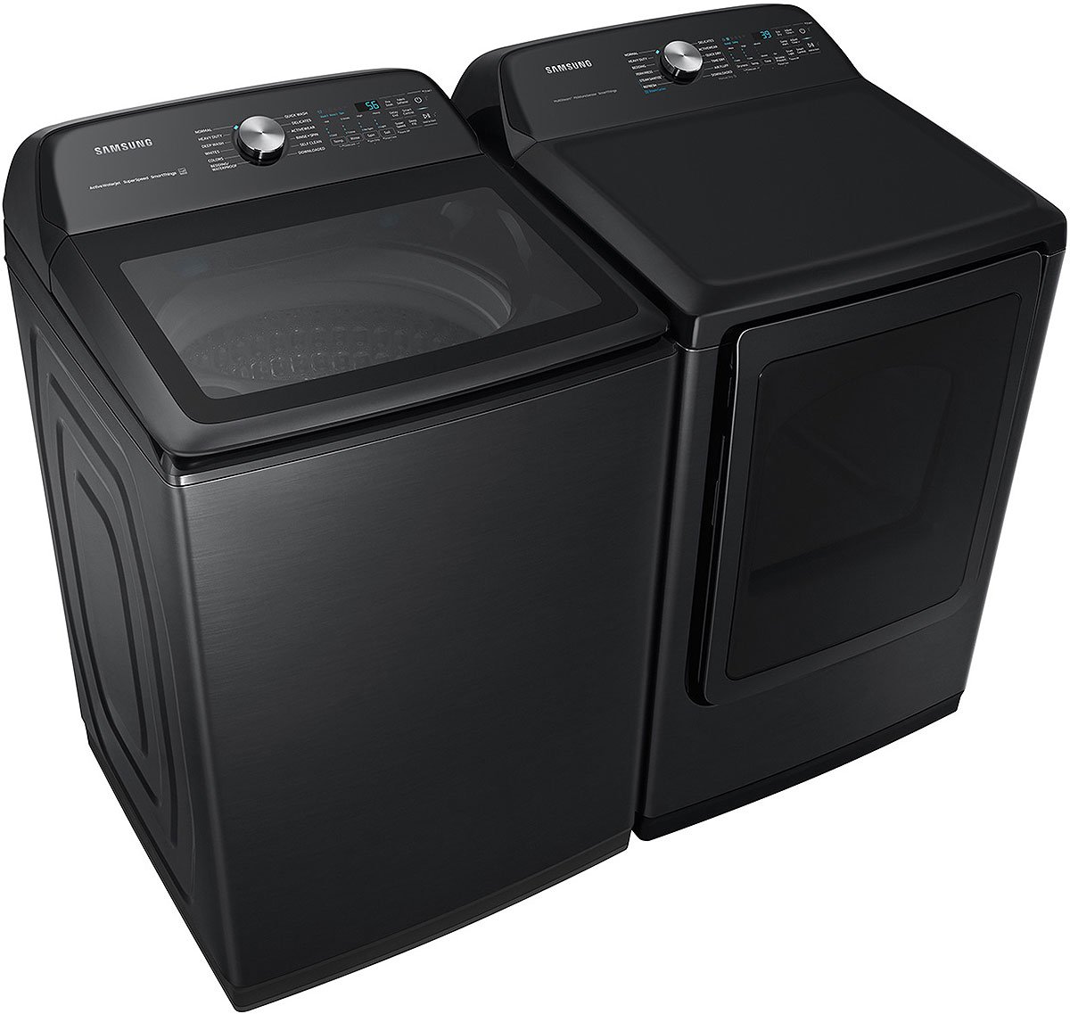  7.4 Cu. Ft. Brushed Black Smart Electric Dryer With Steam Sanitize+