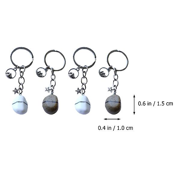 10pcs Lovely Key Ring Creative Hanging Pendants Creative Key Rings For Couples