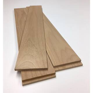 Swaner Hardwood 14 in. x 4 in. x 4 ft. Alder Hobby Board (5-Pack) OL607155