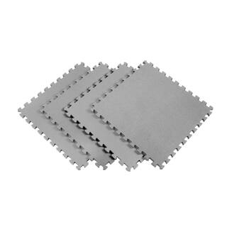 Norsk Gray 24 in. x 24 in. EVA Foam Solid Color Multi-Purpose Interlocking Tile (40-Tile) 240247_10