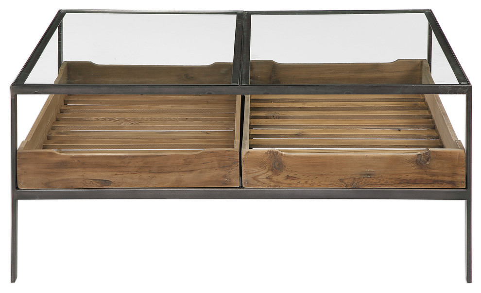 Silas Coffee Table   Industrial   Coffee Tables   by Ownax  Houzz