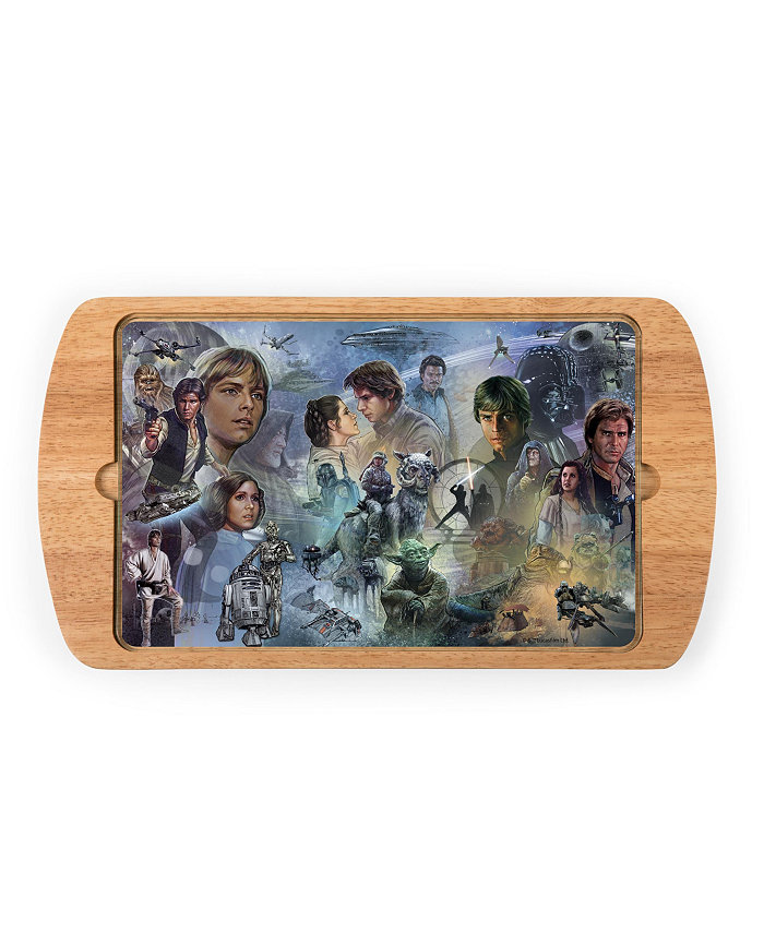 Disney Star Wars Billboard Glass Top Serving Tray