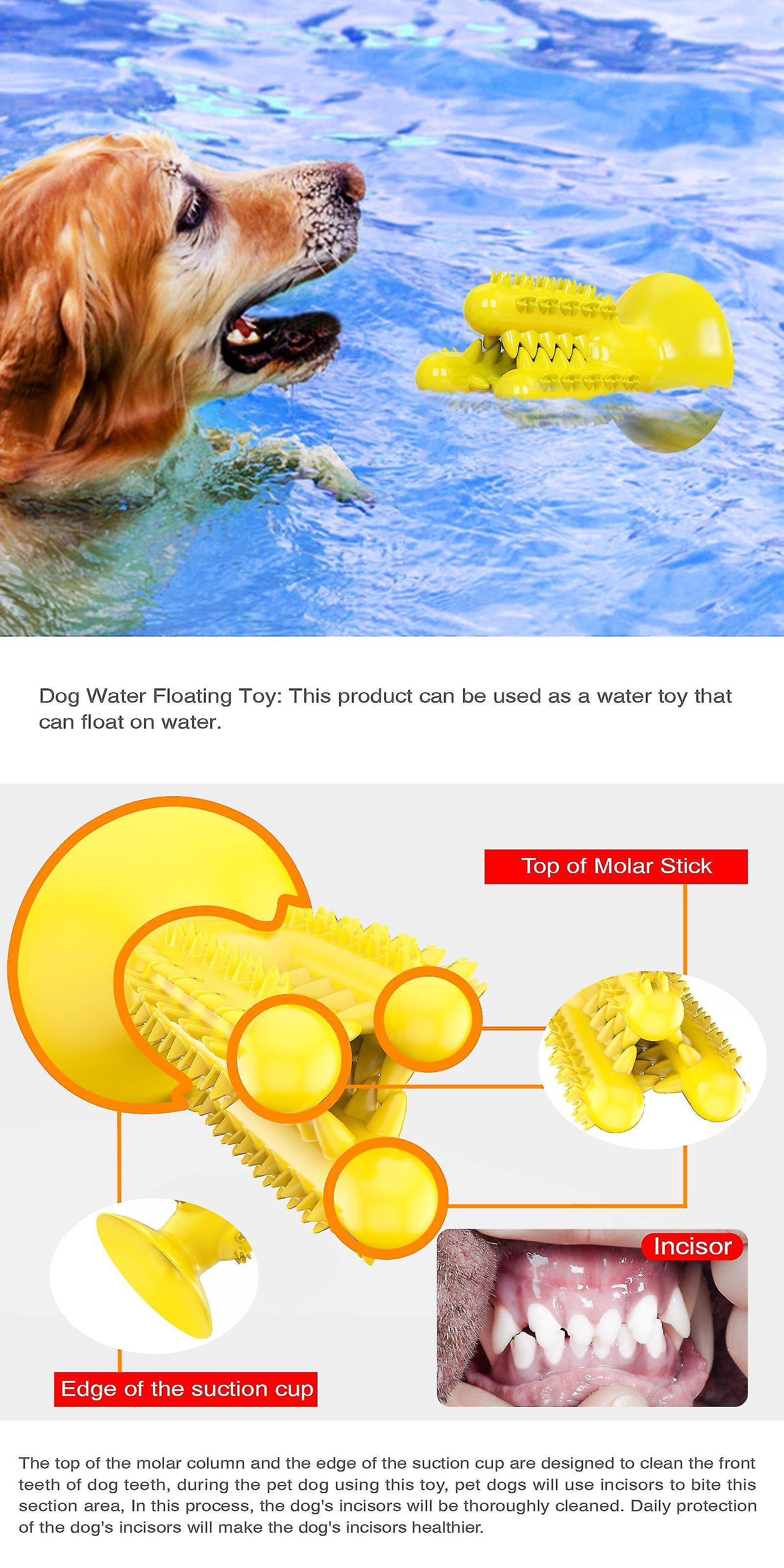 Cactus-shaped Dog Toothbrush/ For Dogs_yellow