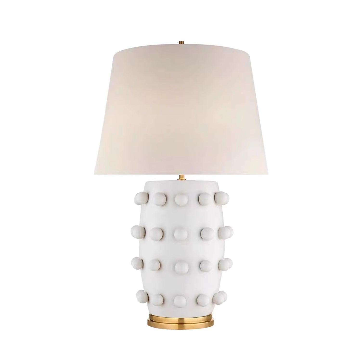 Polka Dot Porcelain Table Lamp