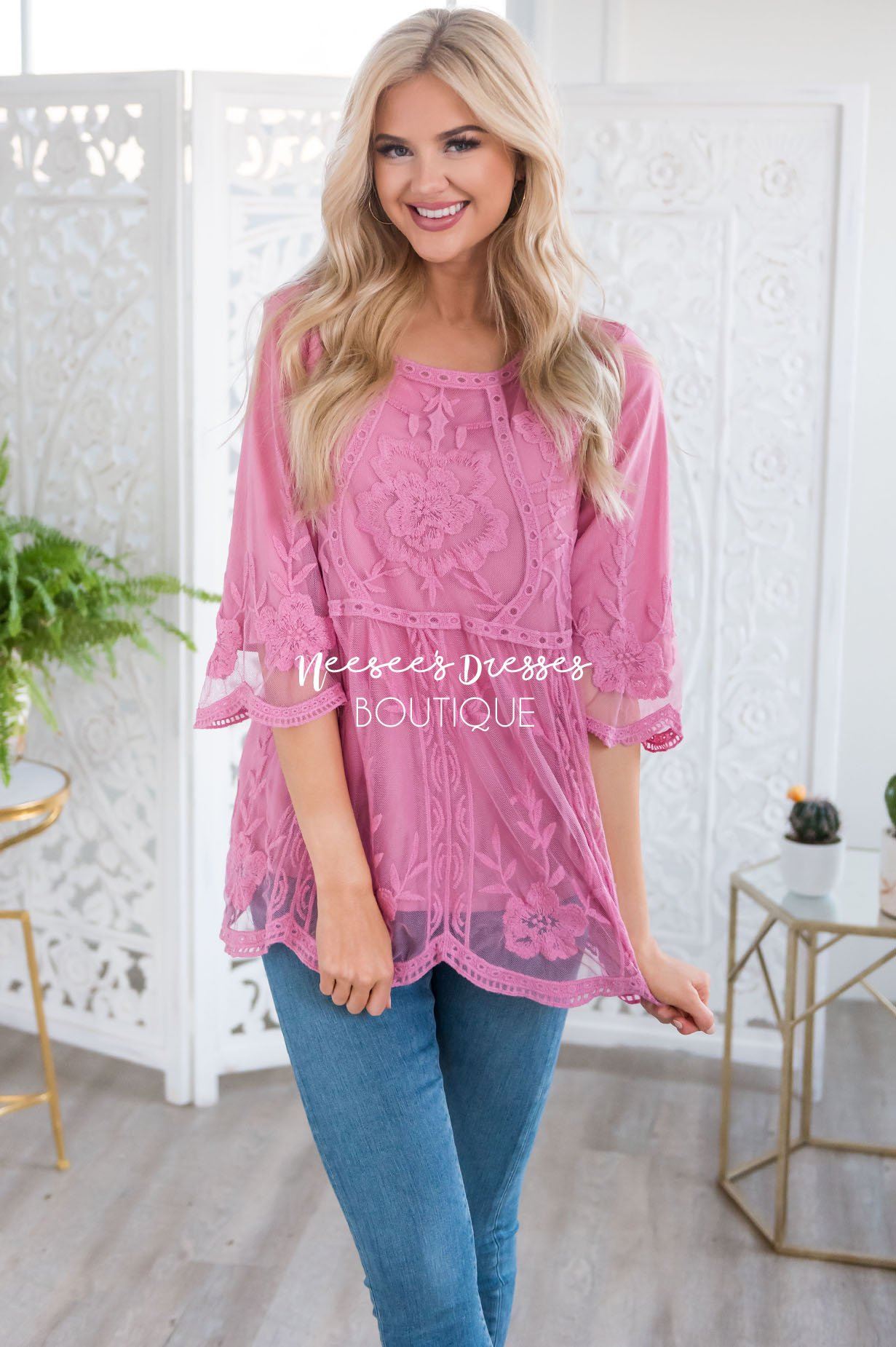 Day Dreamer Lace Blouse