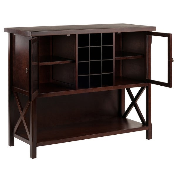 Xola Buffet Cabinet， Cappuccino - 43.8