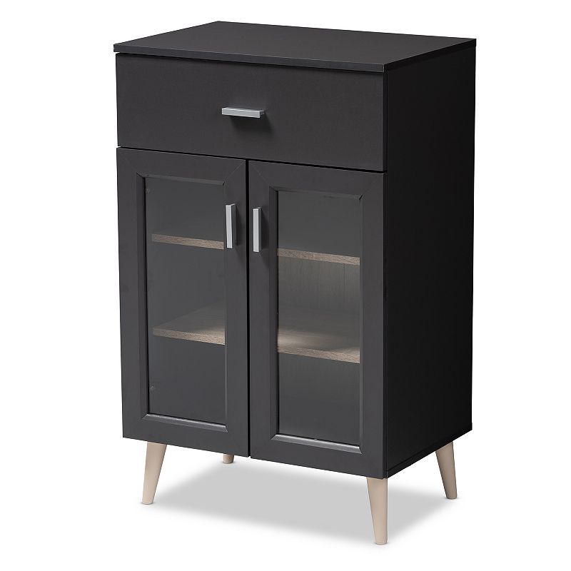 Baxton Studio Jonas Kitchen Storage Cabinet