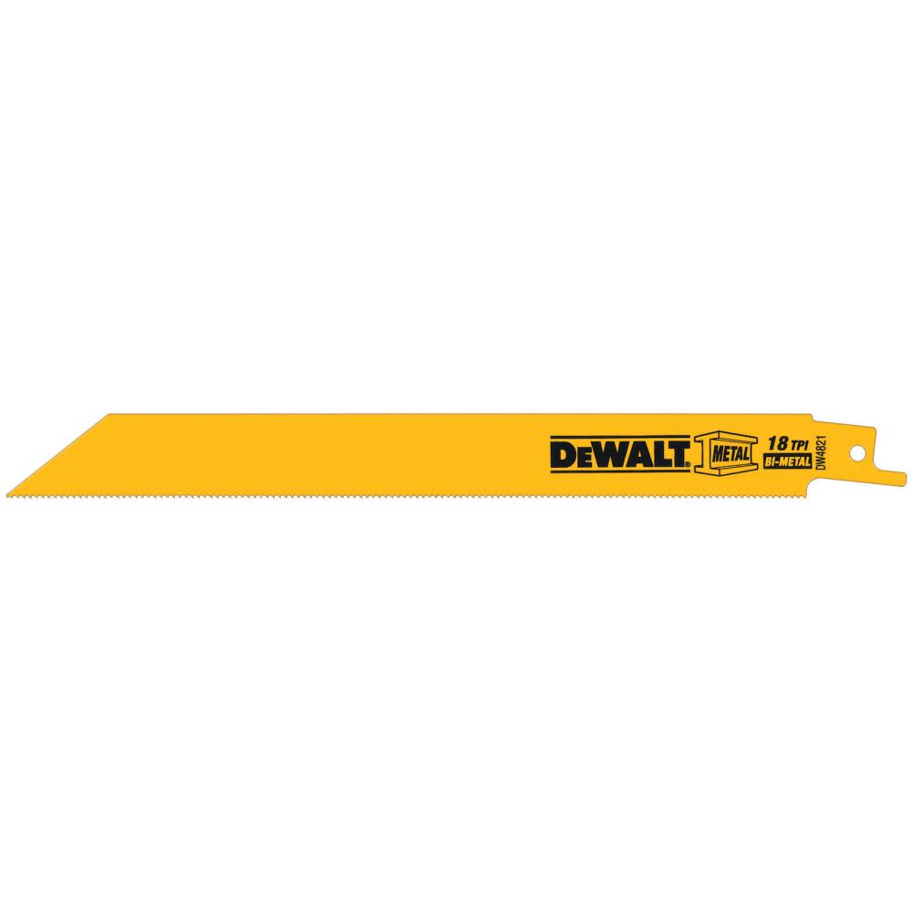 DEWALT 8 18TPI Recip Saw Blade