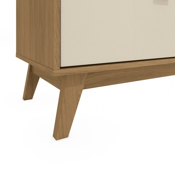 Hartford 6 Drawer Dresser - Light Brown/Crème