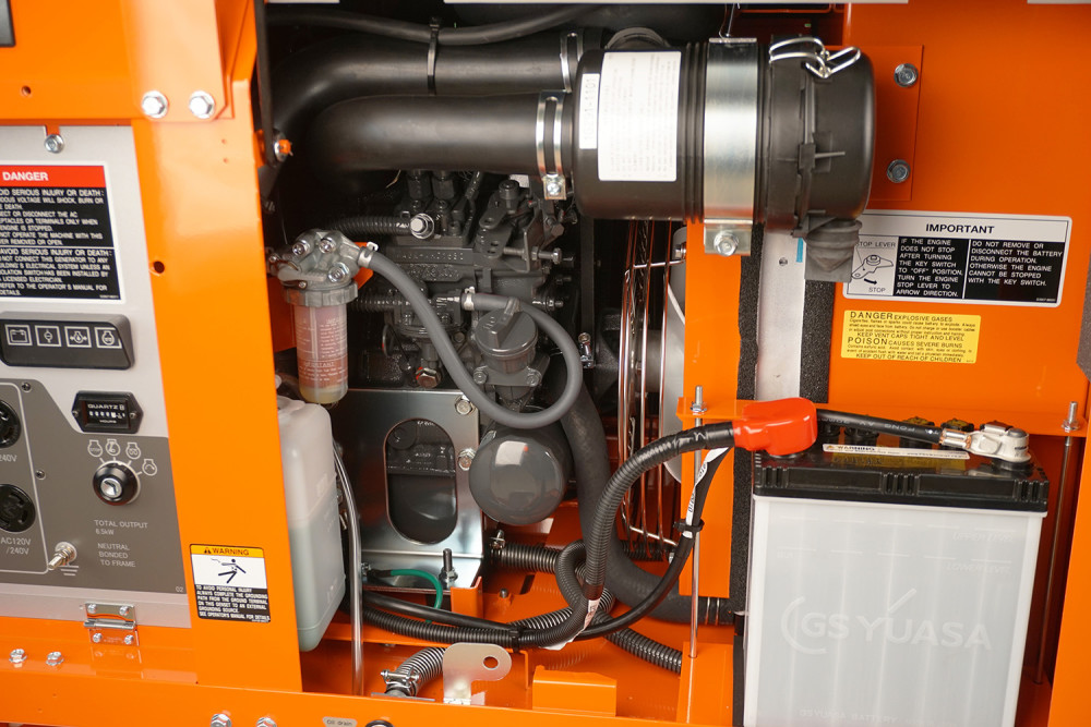 Kubota GL7000 Diesel Generator 7KW Auto Start ;