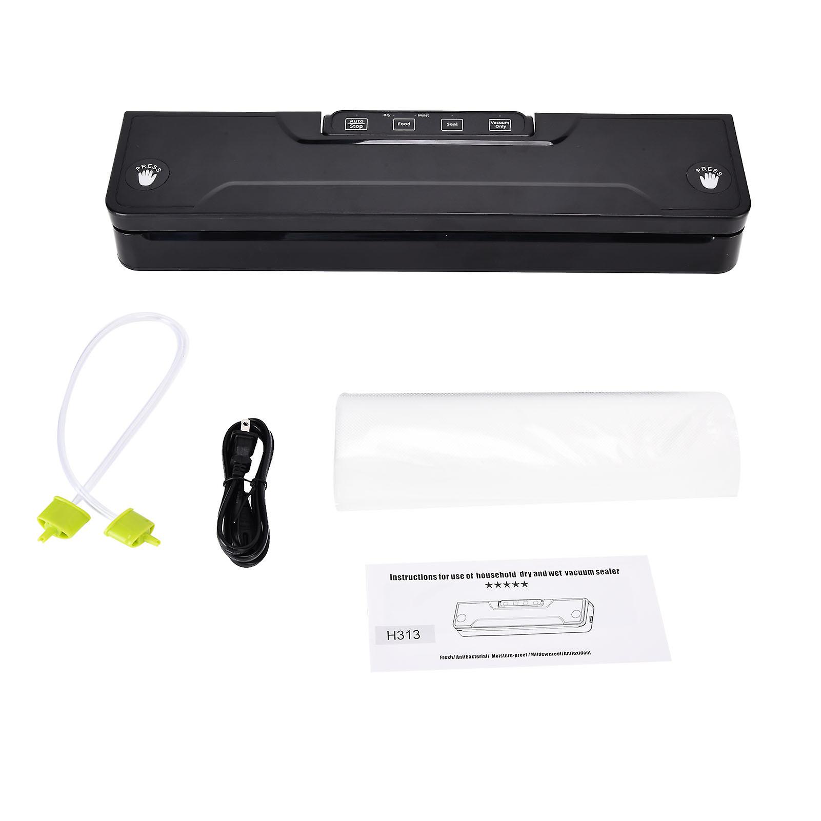 Household Vacuum Packaging Machine Food Vacuum Sealer Wet And Dry Dual Use Sealing Machine Us Plug 100-240v