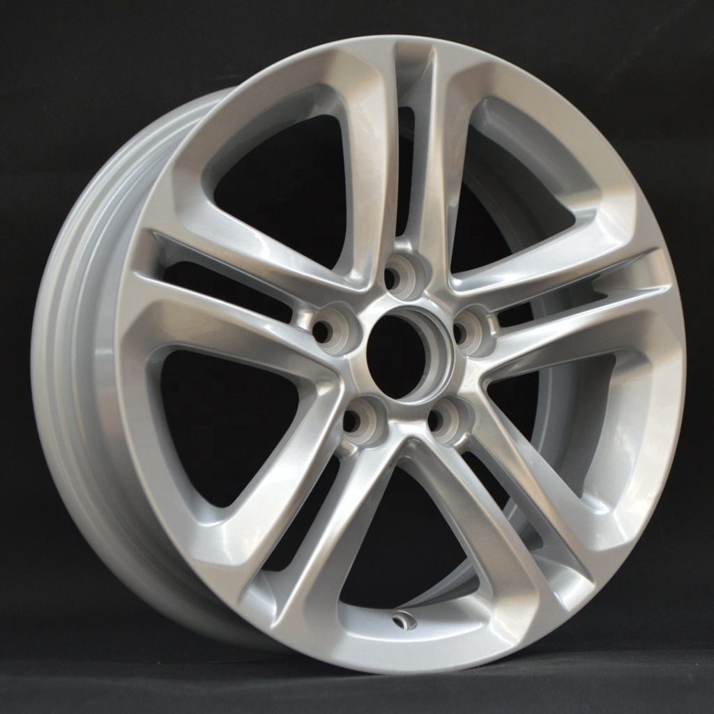 Sliver Painting oy Wheel Rims Multi Spoke 15x6 inch Passenger Car Wheels 5x105 Fashion