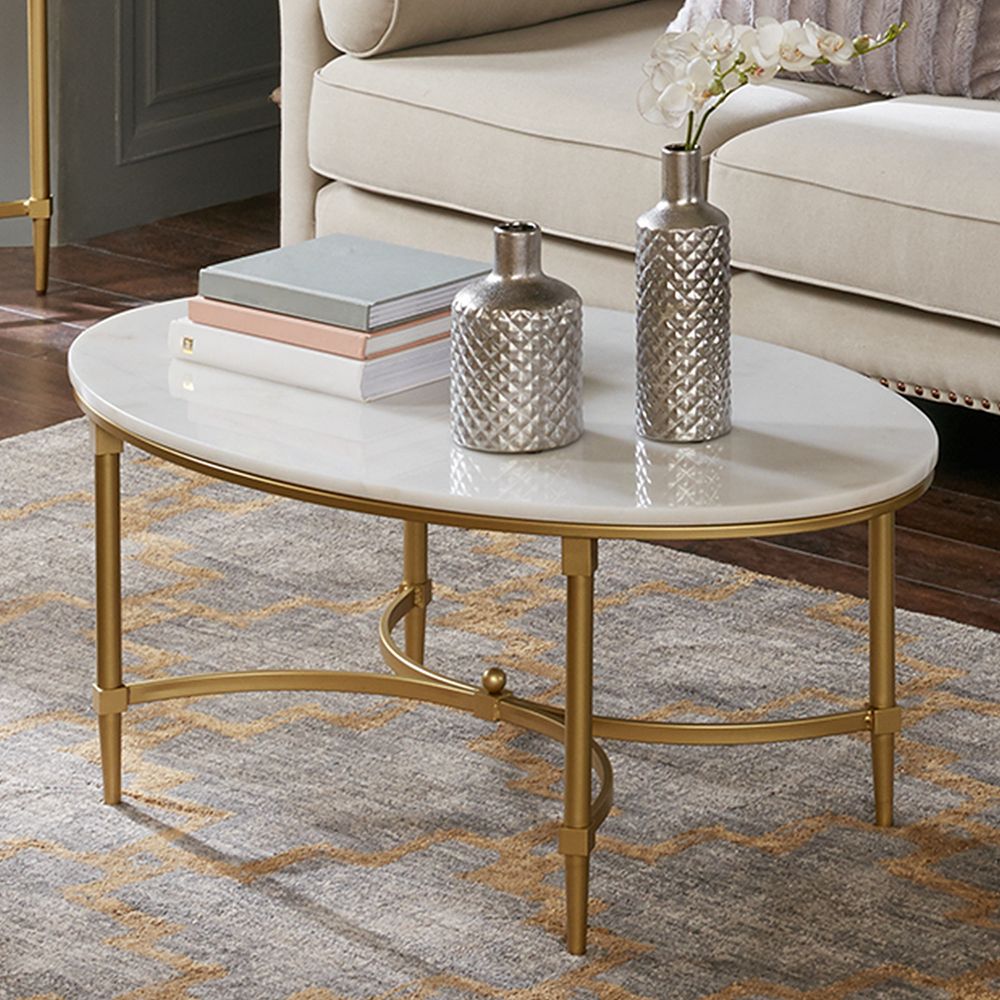 Madison Park Signature Marble Coffee Table