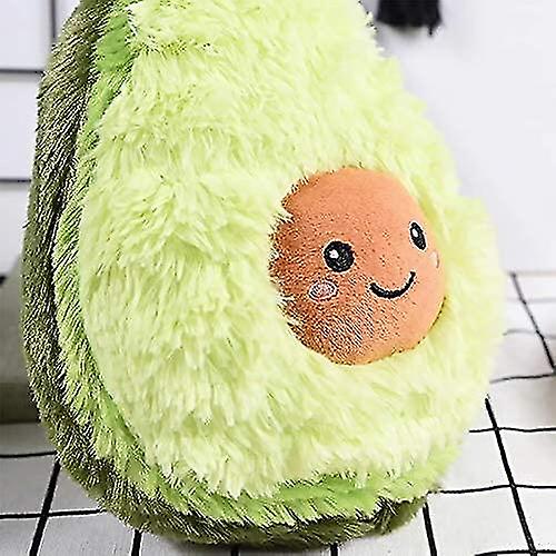 Cute Avocado Plush Toy Mini Comfort Food Pillow Plushie， Soft Fruit Stuffed Cushion Doll Bedroom Decoration Gift For Kids Friends Girls Boys Christmas