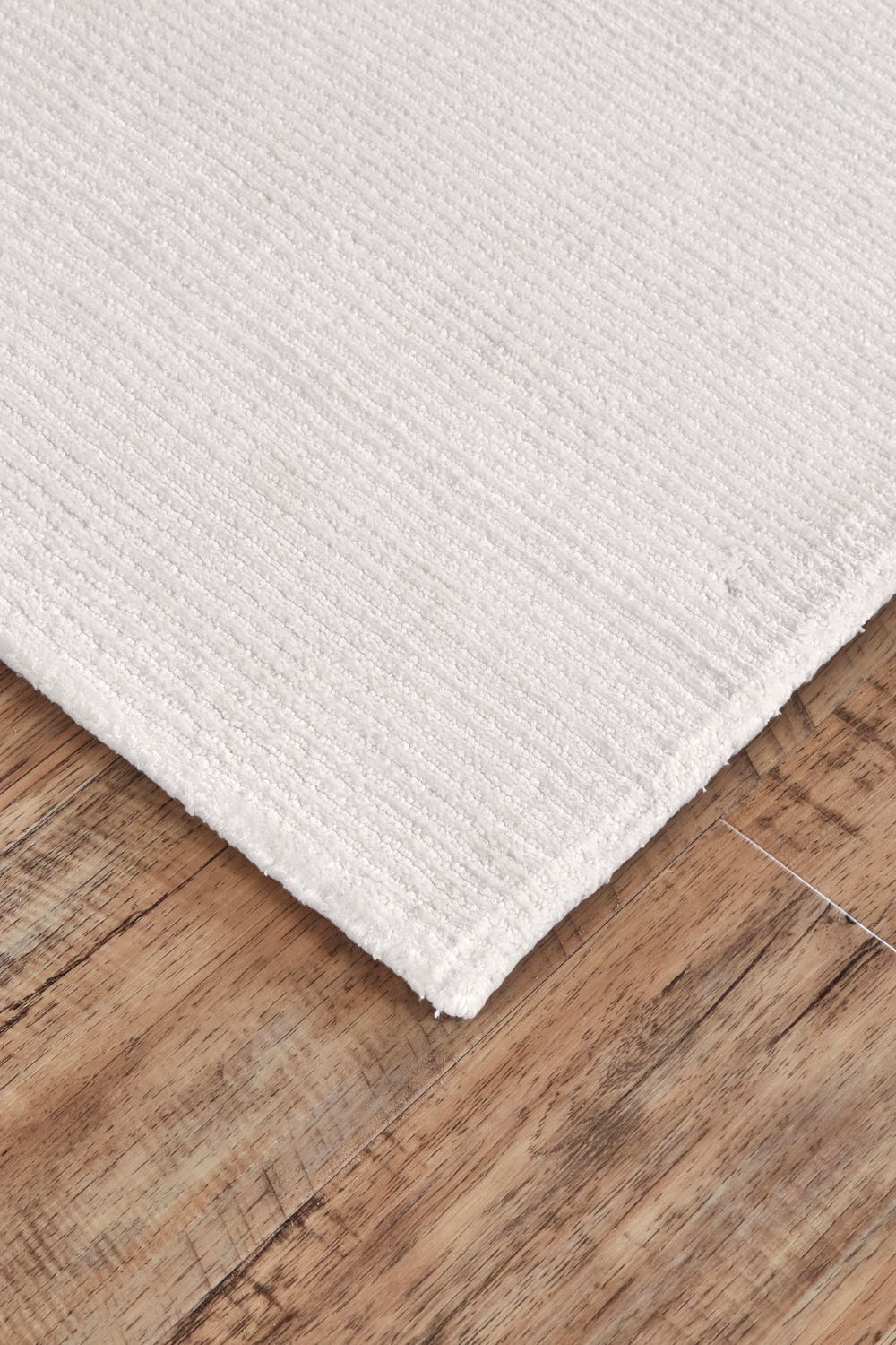 Knox Hand Woven Bright White Rug by BD Fine