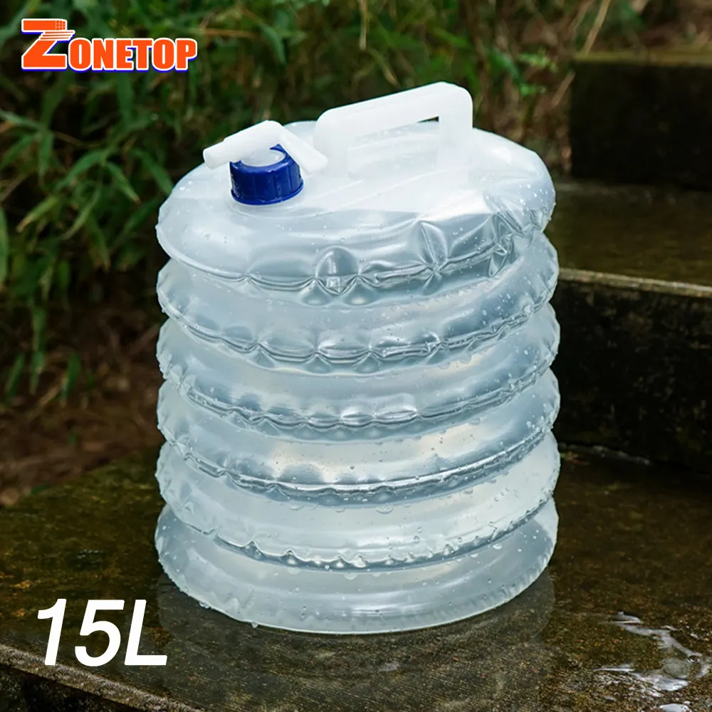 Good Feedback Fashion 3L 5L 8L 10L 15L Lightweight Clear Potable Water Storage Tank for Outdoor Camping Hiking Travel Picnic