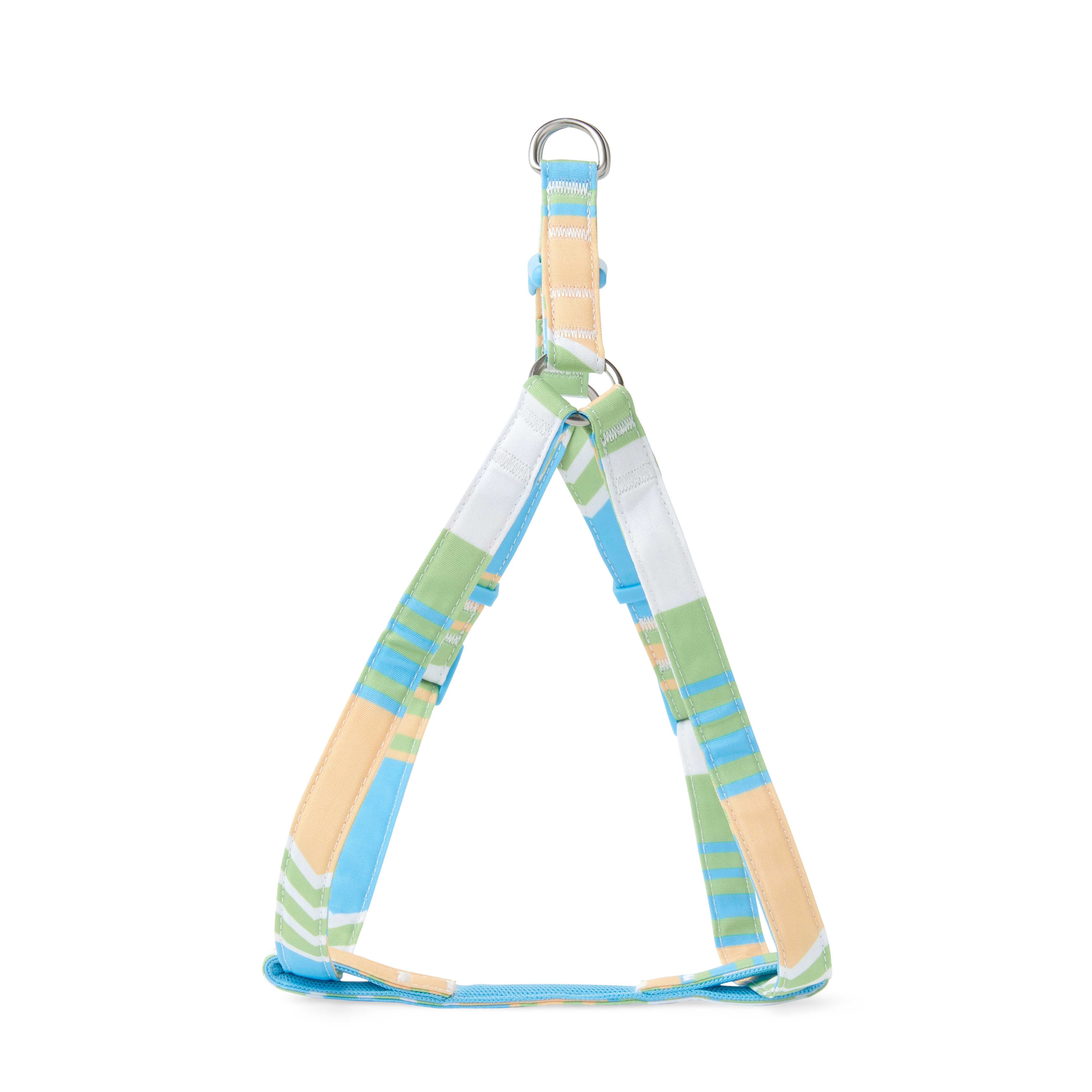 YOULY The Champion Multicolor Striped Dog Harness， Small