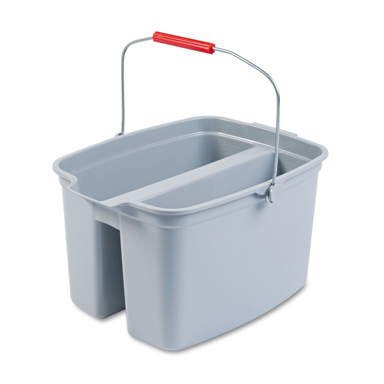 19 Quart Double Utility Pail by Rubbermaidandreg; Commercial RCP262888GY