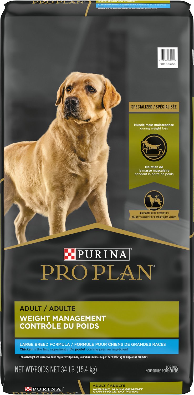 Purina Pro Plan - Large Breed， Adult Dog Weight Management Formula Dry