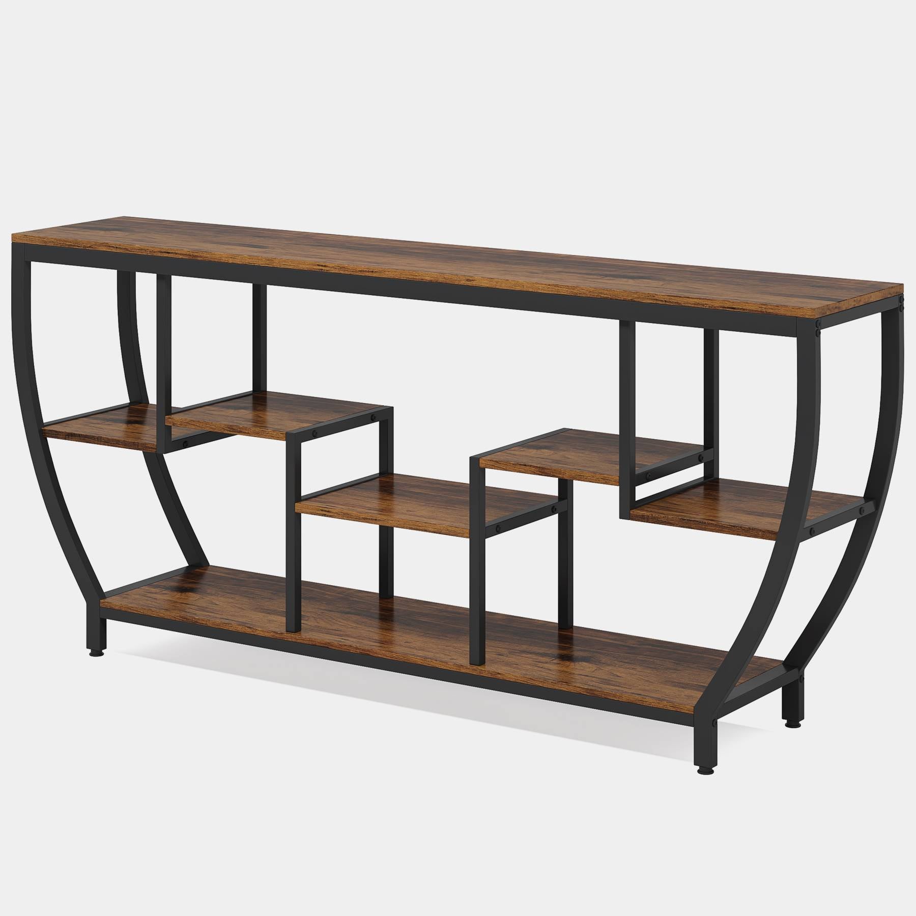 Industrial Console Table, 70.9