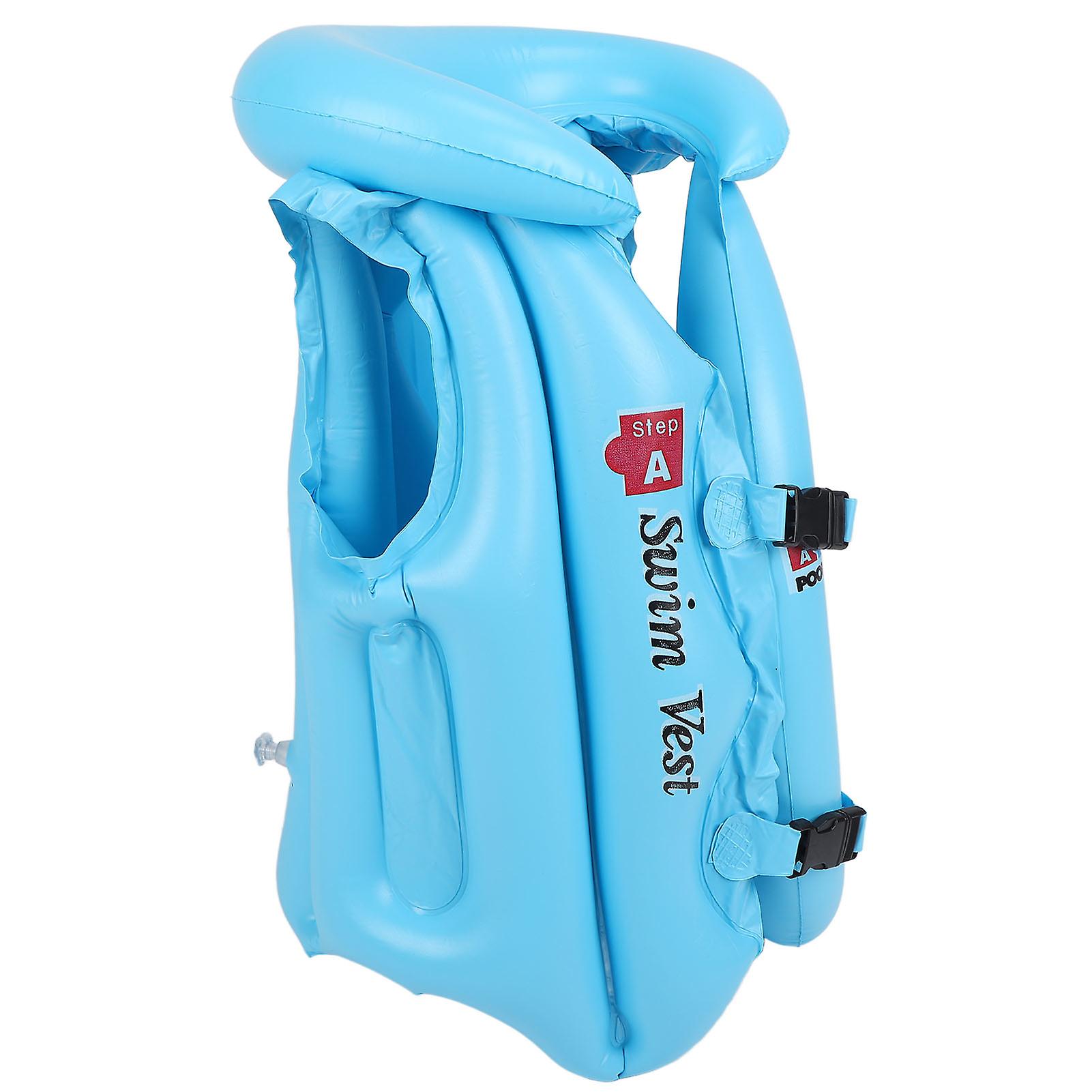 Kids Inflatable Swimming Vest Buoyancy Aid Swim Jackets Plastic Swimming Buoyancy Vest