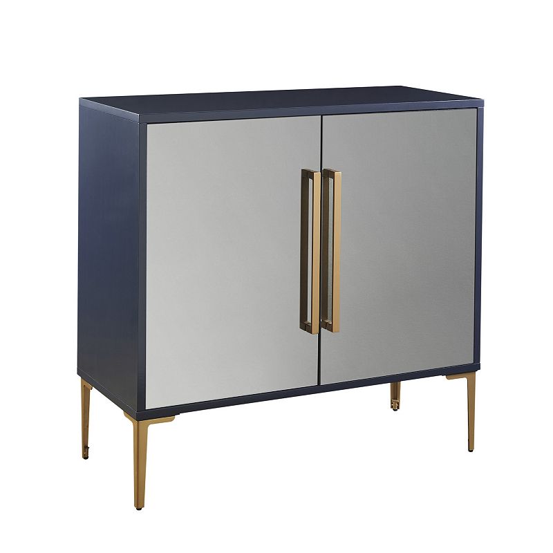 Madison Park Angelina Casey Accent Storage Cabinet with Mirror Doors