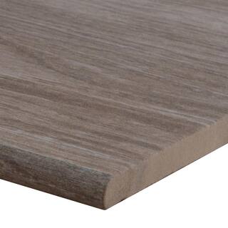 MSI 0.8 in. x 13 in. x 24 in. Palmwood Walnut Brown Porcelain Pool Coping (4.33 sq. ft.case) NPALWAL1324