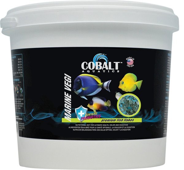 Cobalt Aquatics Marine Vegi Flakes Fish Food