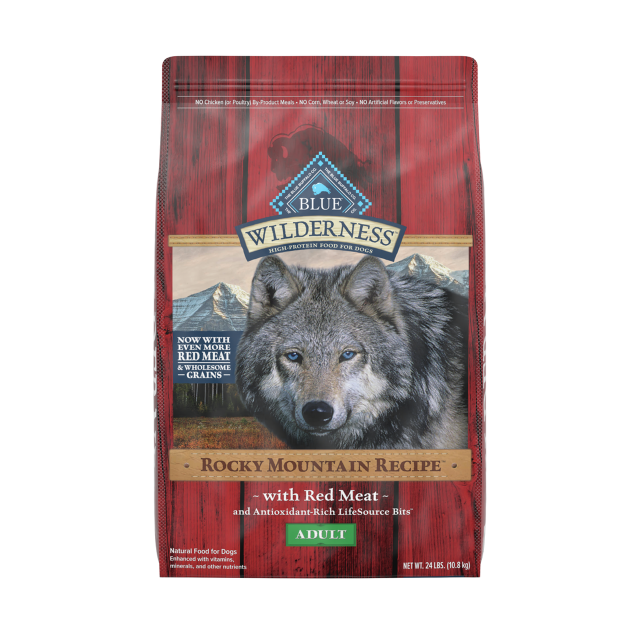 Blue Buffalo Wilderness Rocky Mountain Recipe with Red Meat Adult Dry Dog Food