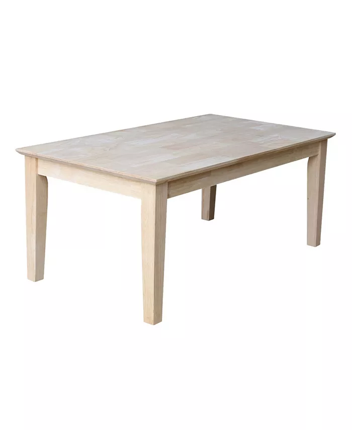 International Concepts Shaker Coffee Table