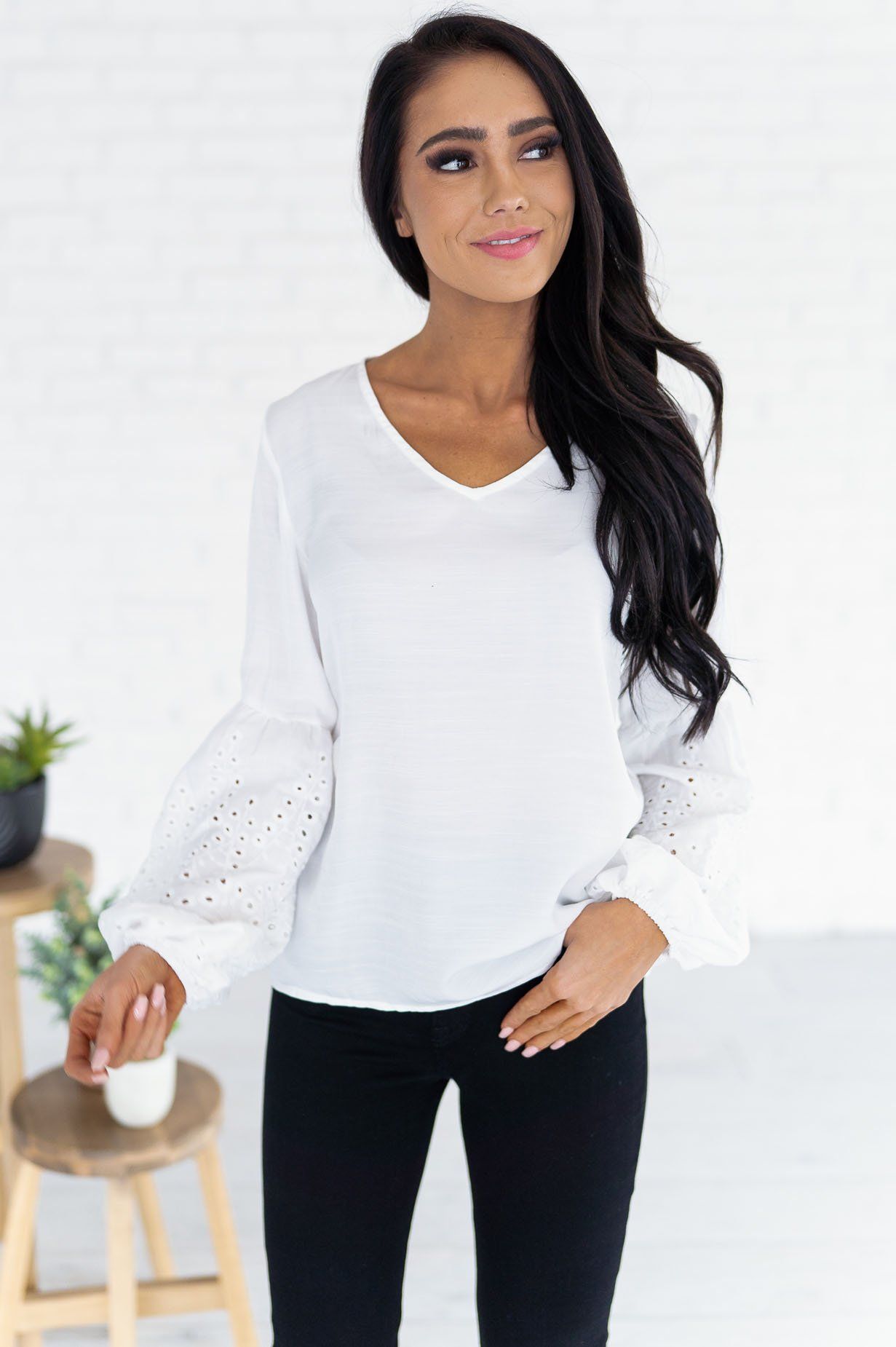 Closer To My Heart Modest Blouse