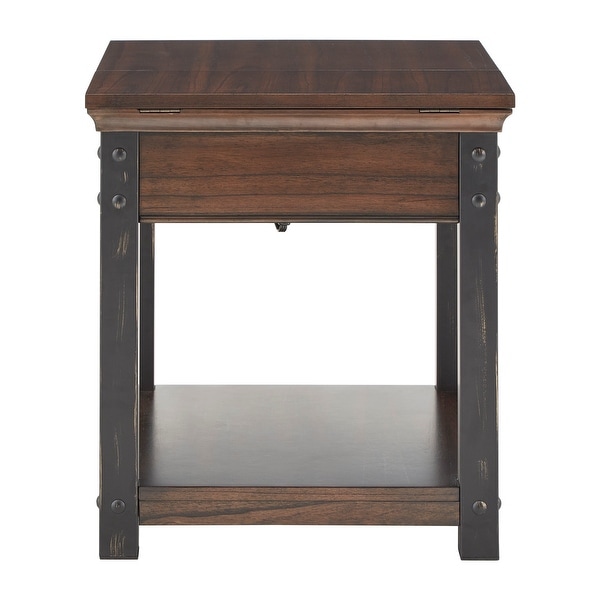 Richter Wood End Table by iNSPIRE Q Classic