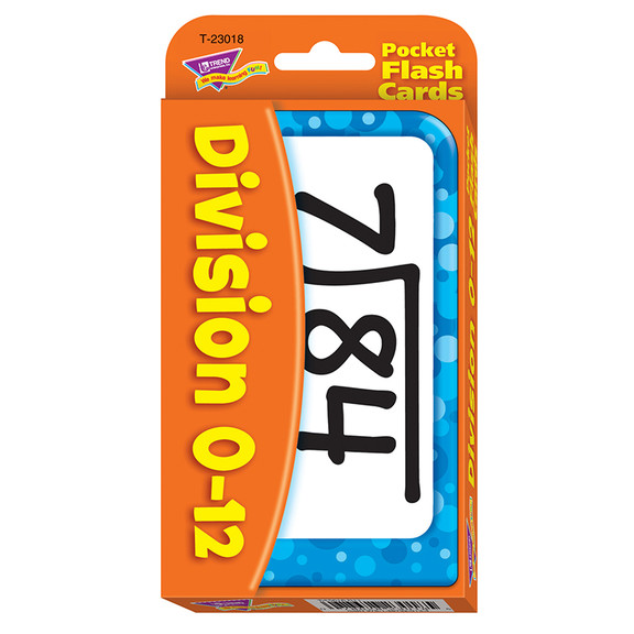 Trend Enterprises T 23018 Pocket Flash Cards Divis...