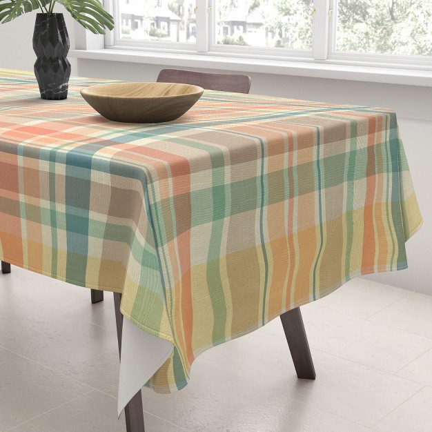 Sheila Wenzel ganny Pastel Country Plaids Tablecloth Deny Designs