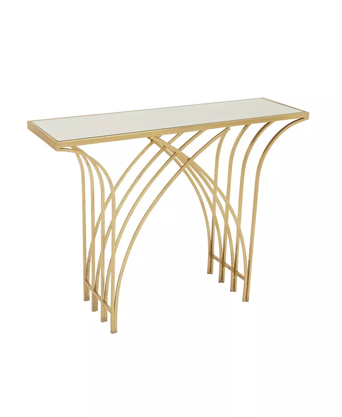 Rosemary Lane Modern Metal Console Table