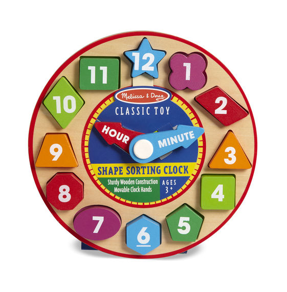 Melissa & Doug: Shape Sorting Clock