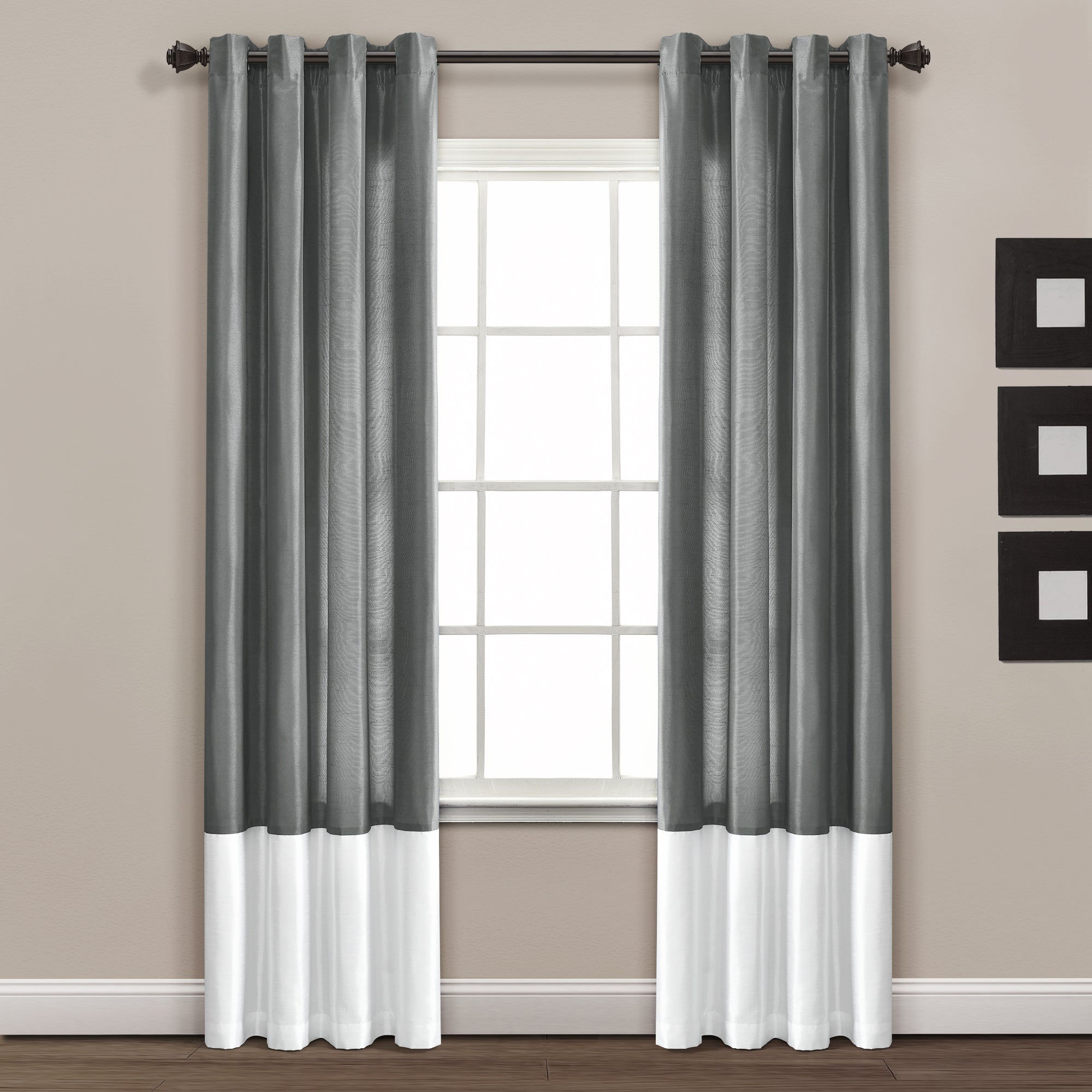 Prima Grommet Window Curtain Panel Set