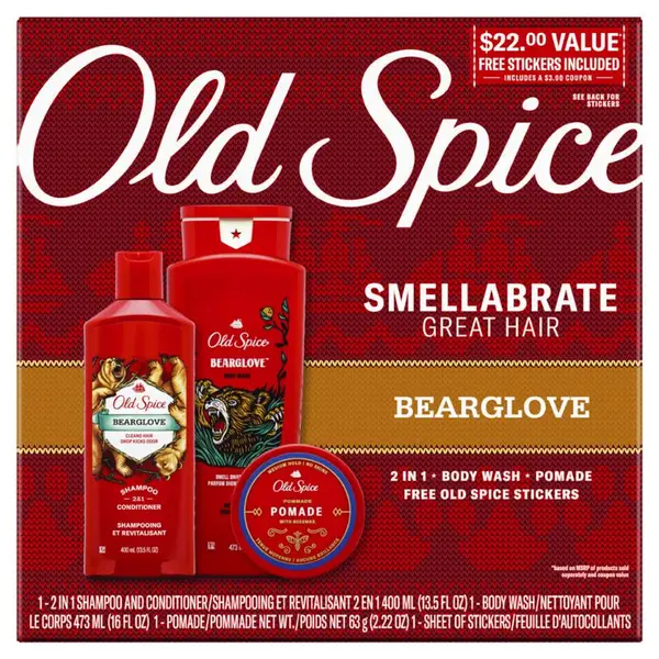 Old Spice Bearglove Holiday Gift Pack