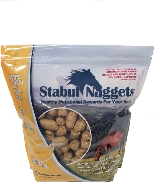 Stabul Nuggets Molasses-Free Banana Horse Treats