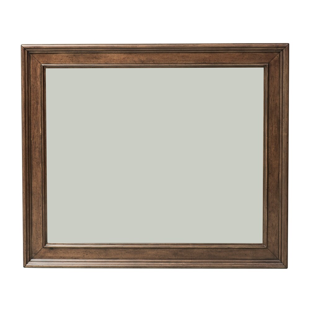 Rustic Traditions Rustic Cherry Dresser   Mirror