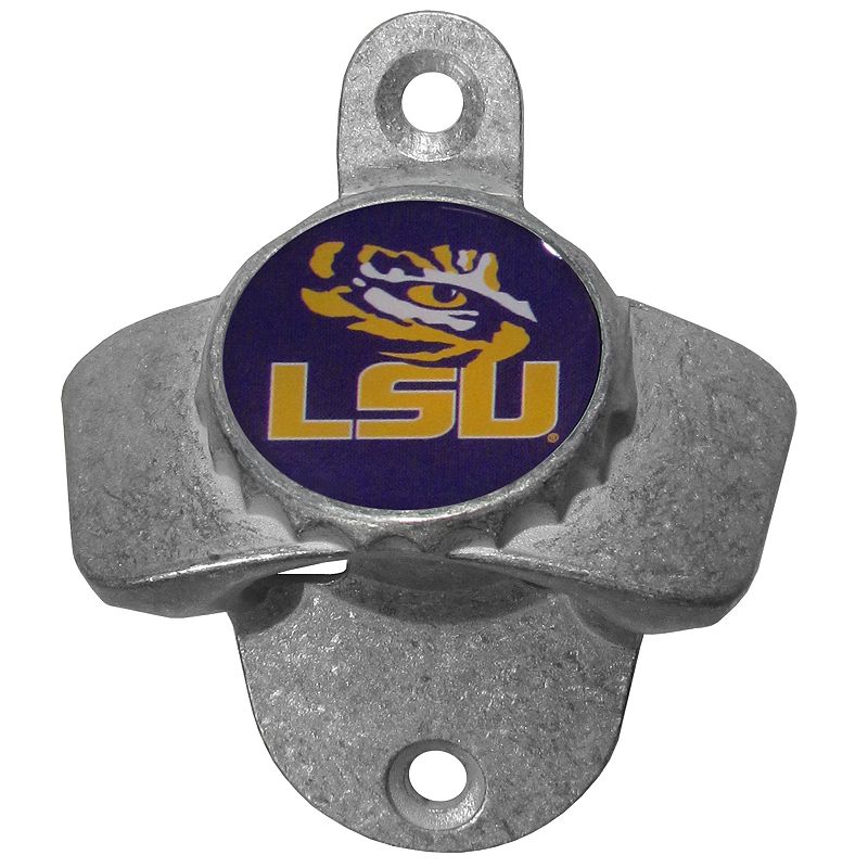 LSU Tigers Wall-Mounted Bottle Opener