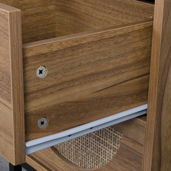 Bedroom Storage Drawer Bedside End Table