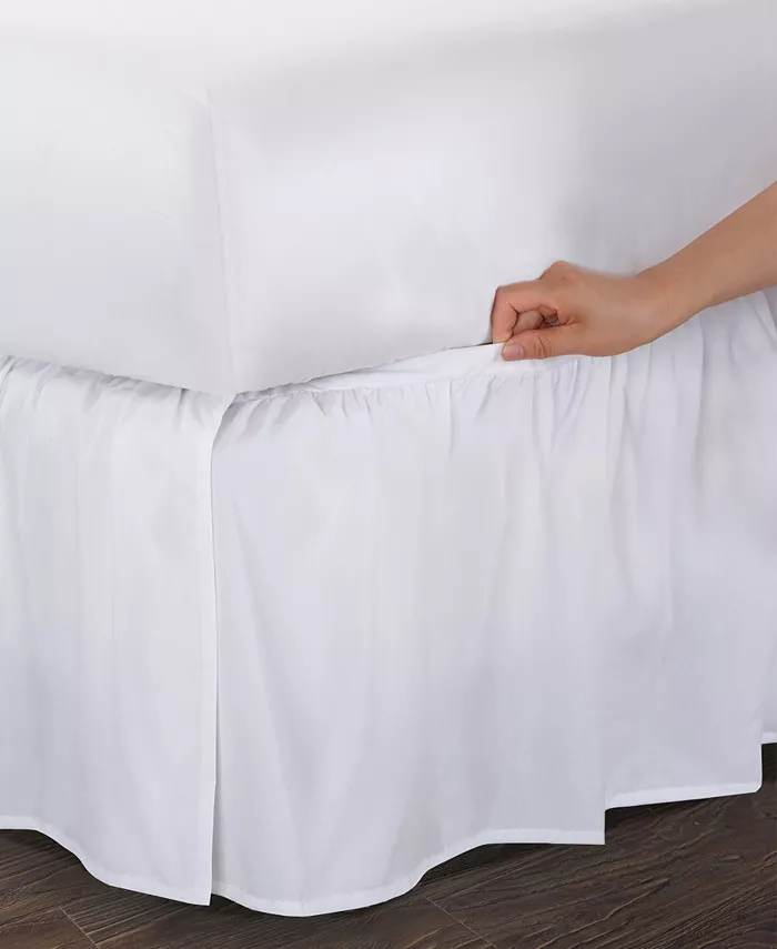 Bed Maker's Magic Skirt Ruffled King Bed Skirt