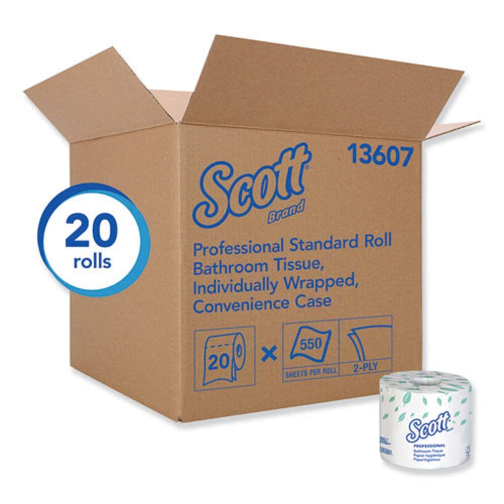 Scott Bath Tissue 2-Ply (550 Sheets per Roll) KIM13607