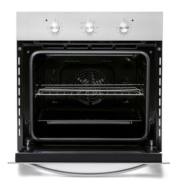 24 in. Built-in Electric Single Wall Oven in Stainless Steel