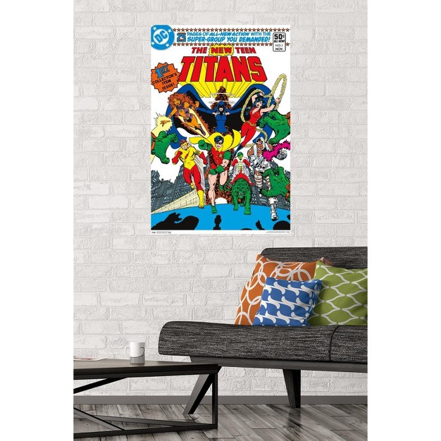 Trends International Dc Comics Teen Titans The New Teen Titans 1 Unframed Wall Poster Prints