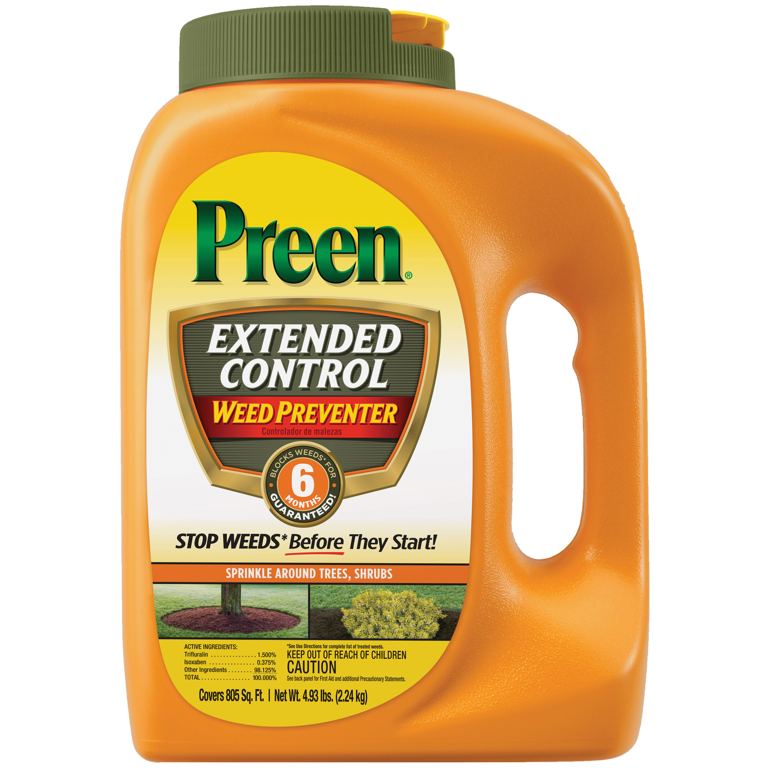 Preen Weed Preventer Granules 4.93 lb