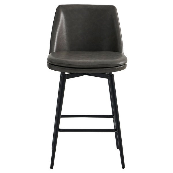 Ariel Counter Height Swivel Barstool Set of 2