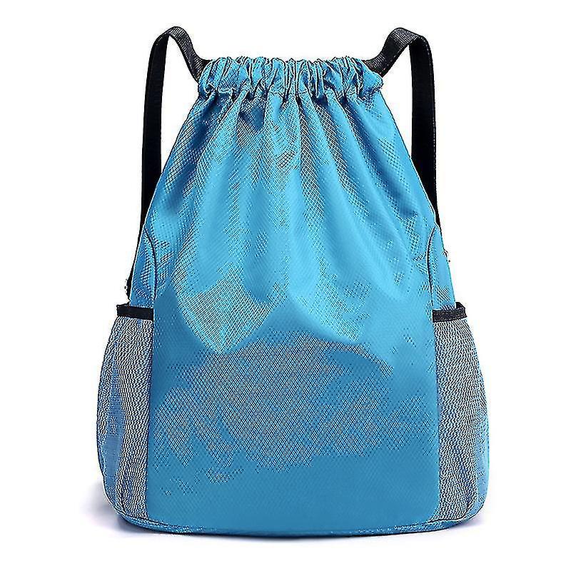 Lar String Sports Bag， Backpack For Men Women String Bag For Travel Cam Gym Swimming Beach Pool